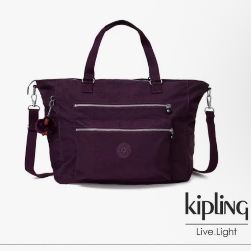 Kipling Isaac Purple/Plum Travel Bag